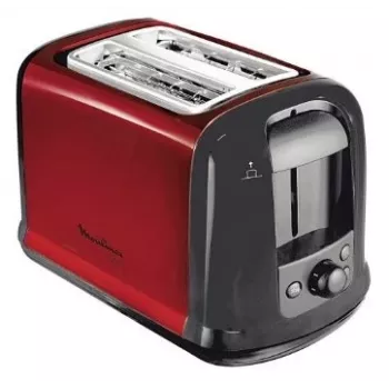 Torradeira Moulinex LT261D 2 fatias 850 W preto vermelho