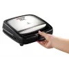 Grelhador de contacto Tefal SM193D – grelhador elétrico de mesa, preto e aço inoxidável, 1,9 kg