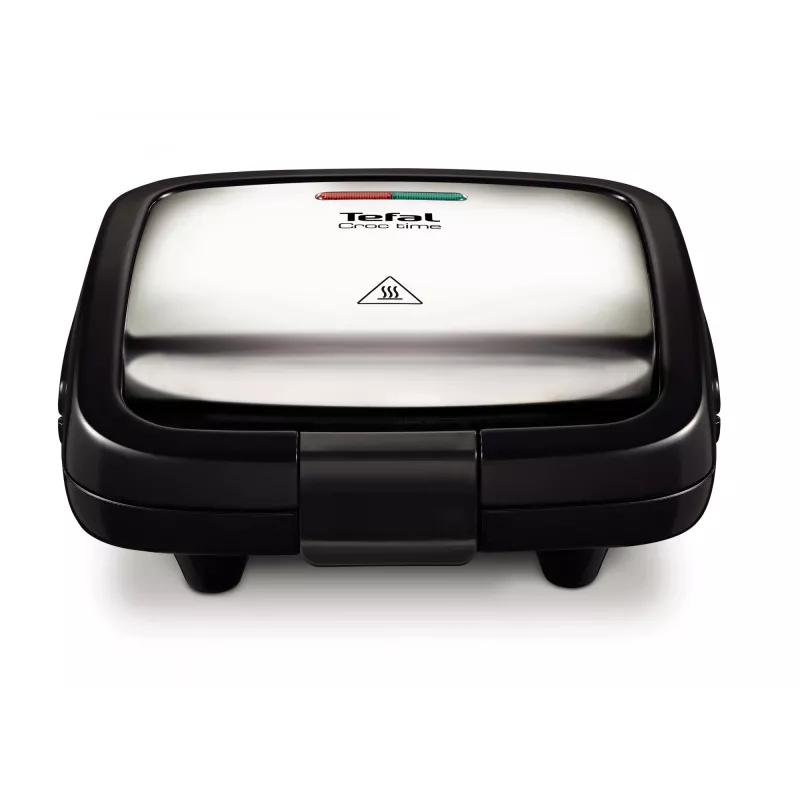 Grelhador de contacto Tefal SM193D – grelhador elétrico de mesa, preto e aço inoxidável, 1,9 kg