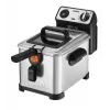 Fritadeira Tefal Filtra Pro FR5111 individual 3 L de pé 2400 W fritadeira preto, aço inoxidável