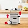 Fritadeira Tefal FR8041 individual 3,5 L de pé 2300 W fritadeira prateado