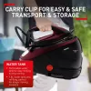 Ferro de engomar Tefal Pro Express Protect GV9230 2600 W 1,8 L preto, bordô