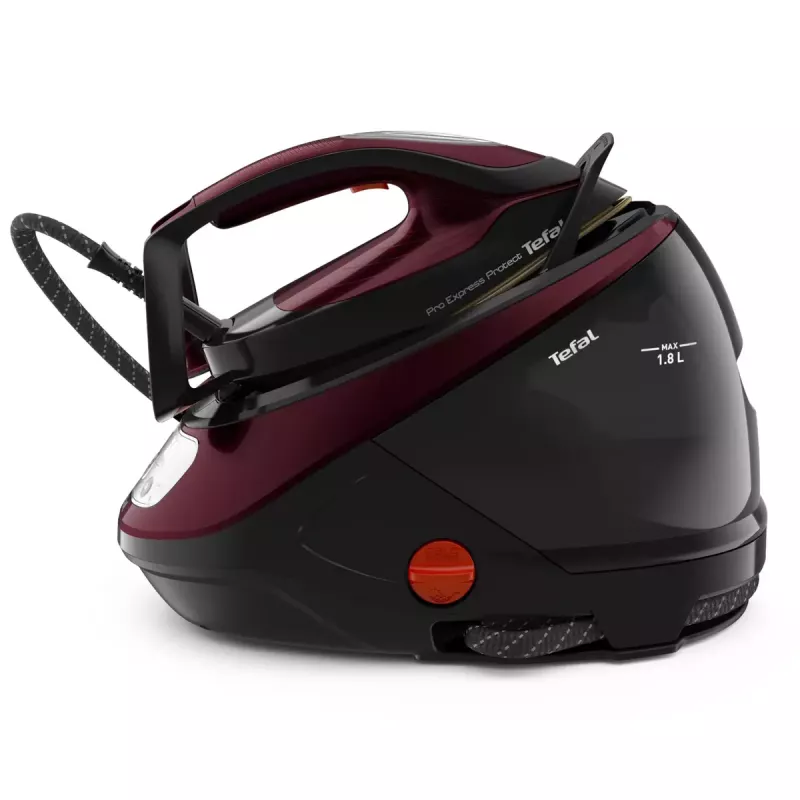 Ferro de engomar Tefal Pro Express Protect GV9230 2600 W 1,8 L preto, bordô