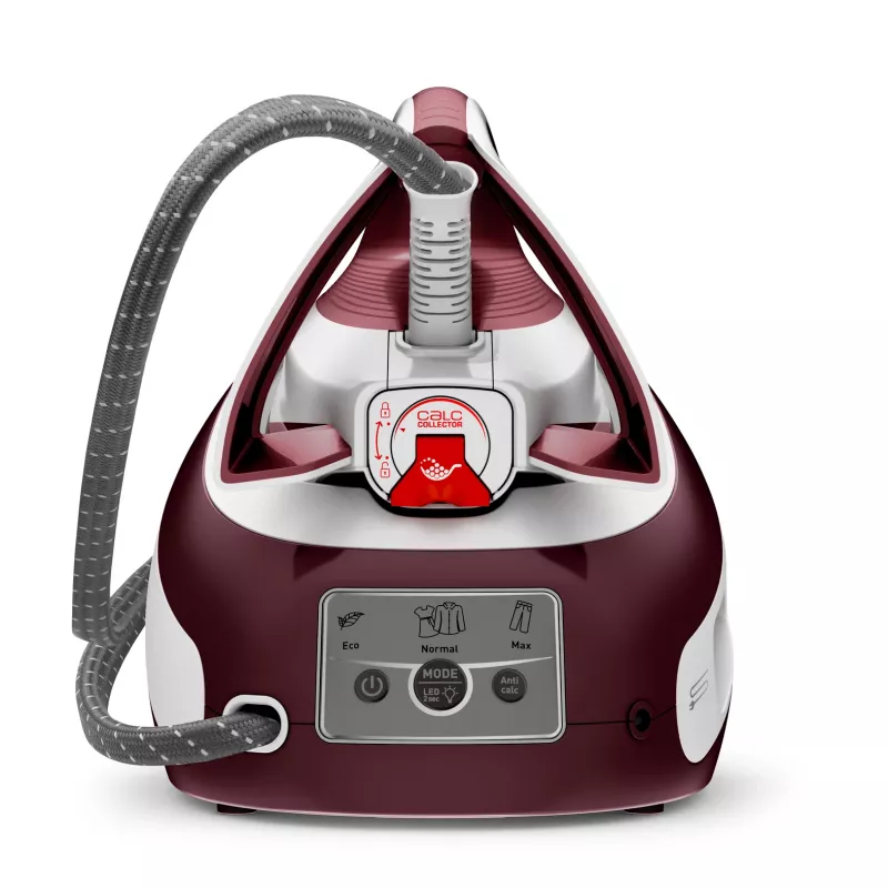 Ferro de engomar Tefal Express Vision SV8150 2800 W 1,8 L base Durilium AirGlide Autoclean vermelho, branco