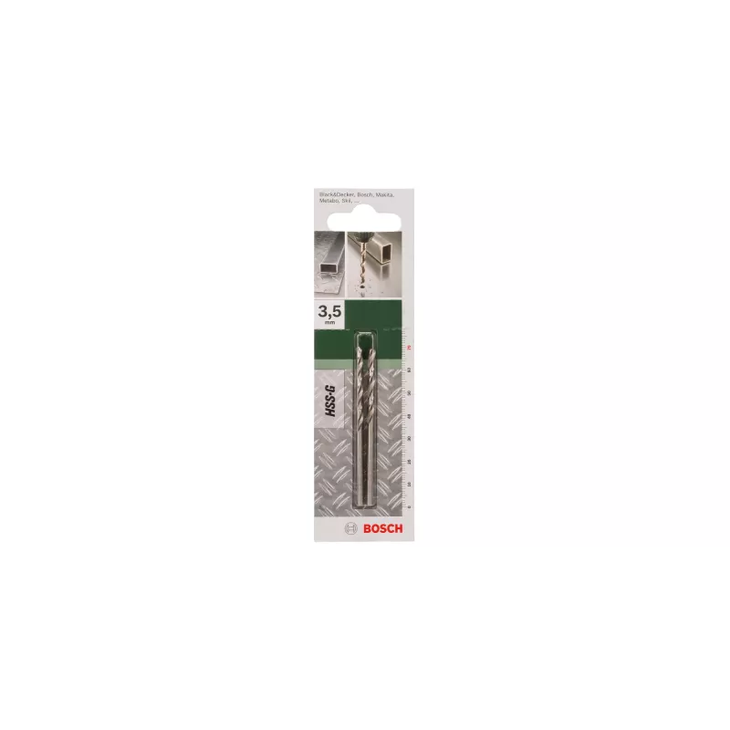 Conjunto de brocas Bosch 2609255040 3,5 mm de diâmetro 70 mm de comprimento 2 unid.