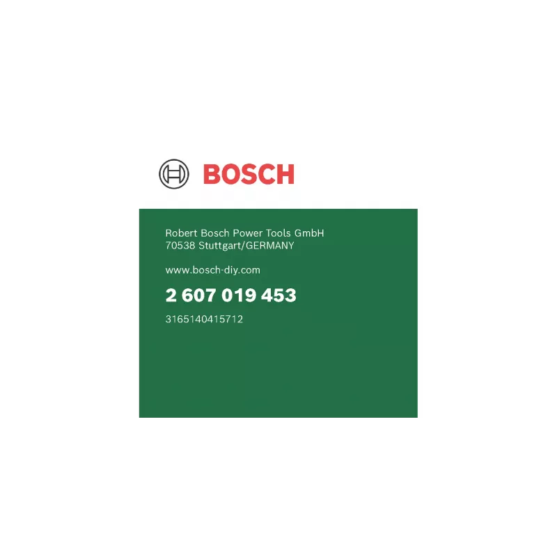 Ponta de aparafusar Bosch 2 607 019 453