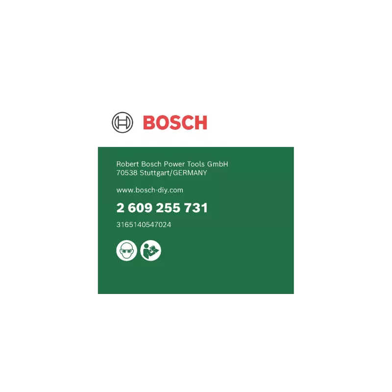 Caixa de pó Bosch 2609255731 para PKS 55 A/66/66 AF — acessório de recolha de pó
