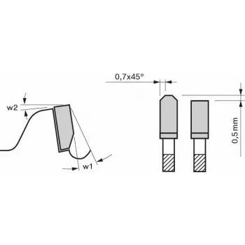 Disco de serra Bosch 2 608 642 097 21,6 cm 1 unid.