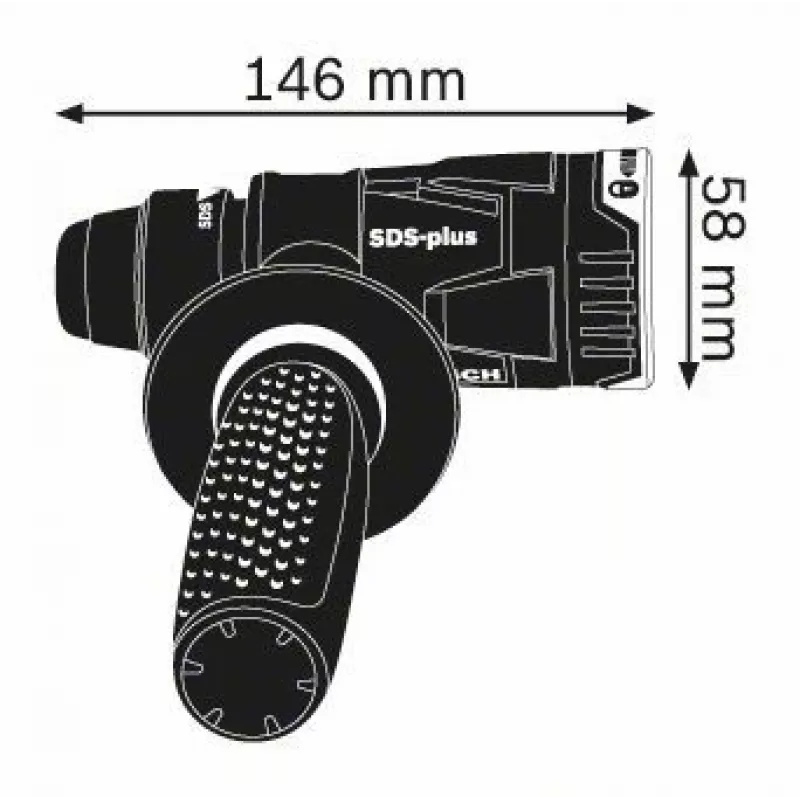 Bosch GHA FC2 Professional adaptador de bucha de broca