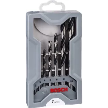 Conjunto de brocas helicoidais Bosch HSS PointTeQ 7 peças