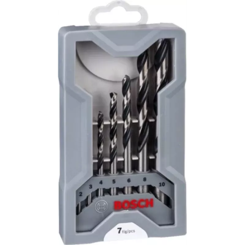 Conjunto de brocas helicoidais Bosch HSS PointTeQ 7 peças
