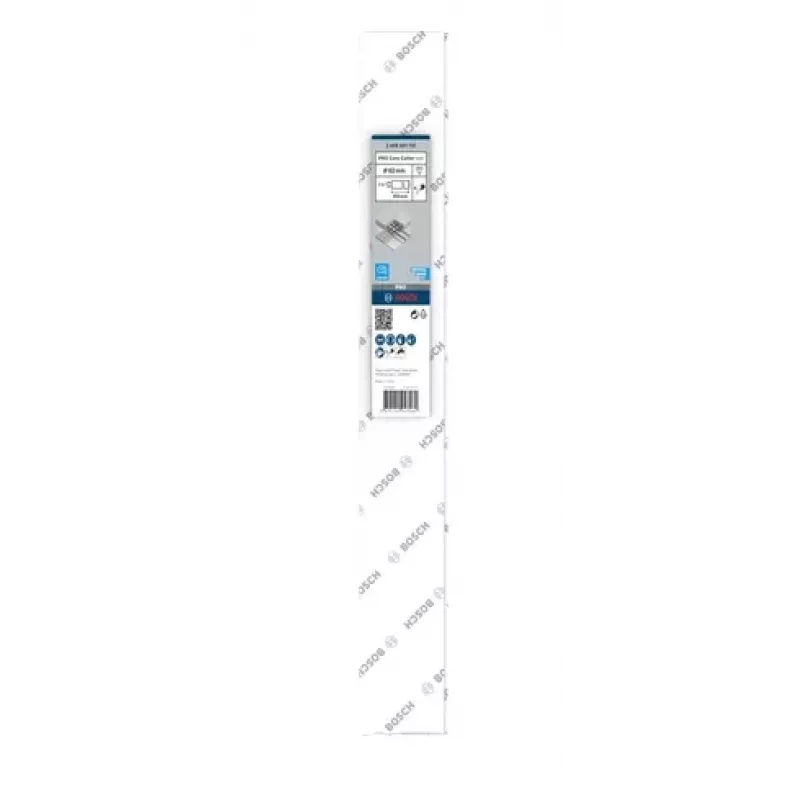 Broca de núcleo diamantada Bosch Standard para betão, broca de núcleo para betão, 62 mm
