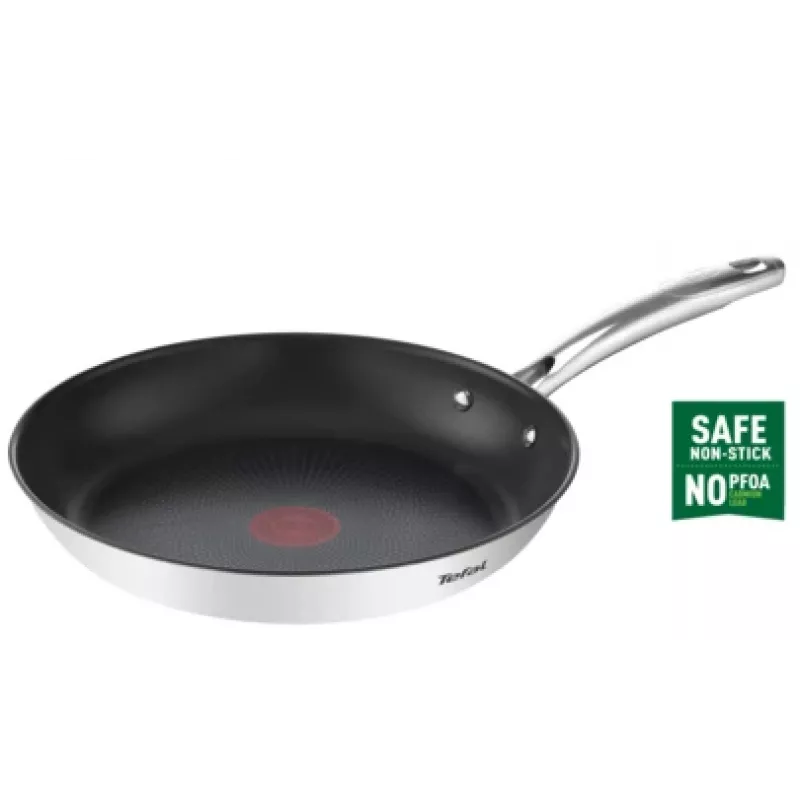 Frigideira multiusos Tefal DUETTO+ G7320434 24 cm – aço inoxidável, sem PFOA, preta