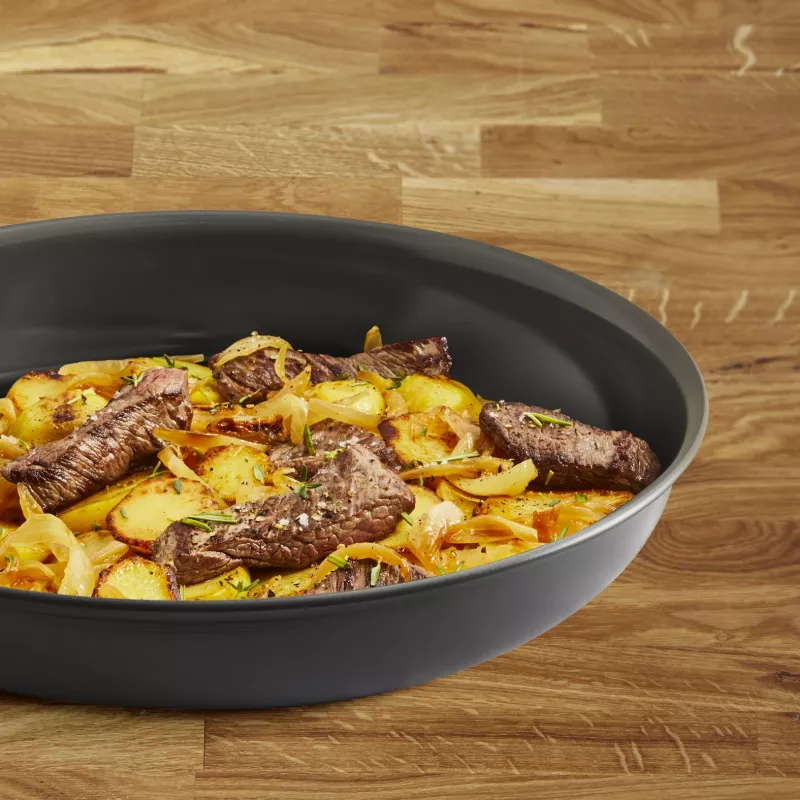 Tefal Change preto C4760625 frigideira multiusos redonda