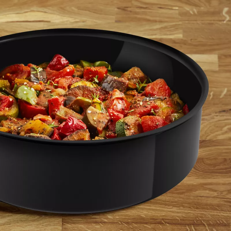 Tefal Change preto C4763225 frigideira de estufar redonda