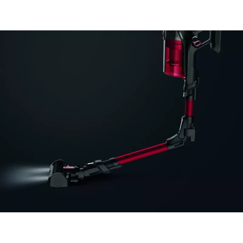 Aspirador Rowenta RH98A8 2 em 1 com bateria sem saco 0,9 l 320 W vermelho, cinzento