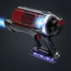 Aspirador Rowenta RH98A8 2 em 1 com bateria sem saco 0,9 l 320 W vermelho, cinzento