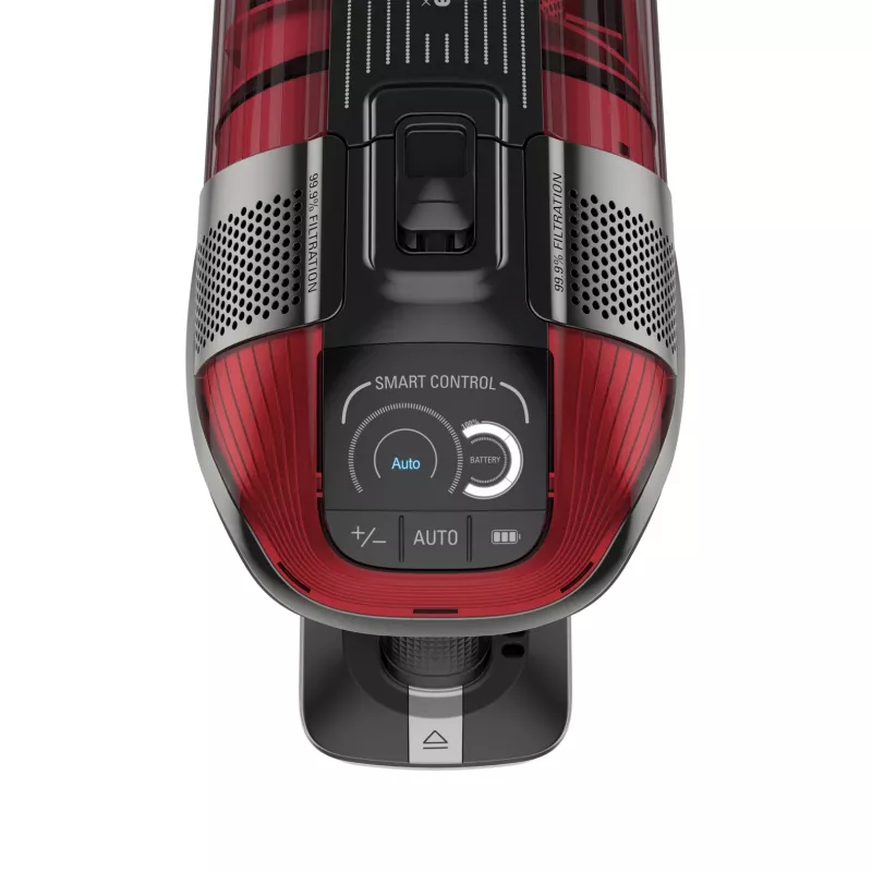 Aspirador Rowenta RH98A8 2 em 1 com bateria sem saco 0,9 l 320 W vermelho, cinzento