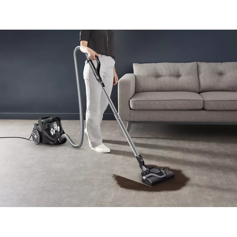 Aspirador de chão Rowenta Silence Force RO7935 — 500 W, sem saco, tecnologia ciclónica, 2,5 L, HEPA, 59 dB