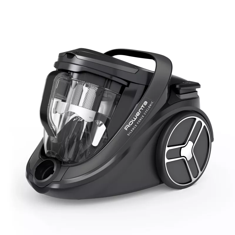 Aspirador de chão Rowenta Silence Force RO7935 — 500 W, sem saco, tecnologia ciclónica, 2,5 L, HEPA, 59 dB