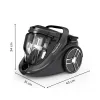 Aspirador de chão Rowenta Silence Force RO7935 — 500 W, sem saco, tecnologia ciclónica, 2,5 L, HEPA, 59 dB