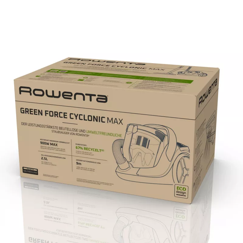 Rowenta RO7B12 aspirador de chão 2,5 L a seco 900 W sem saco