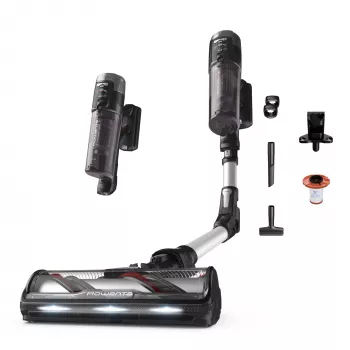 Aspirador com bateria Rowenta X-Force Flex 13.60 RH9A36WV — 60 min de autonomia, 0,65 L sem saco, ciclónico, roxo