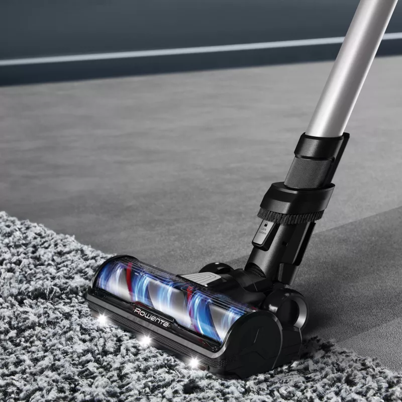 Aspirador com bateria Rowenta X-Force Flex 13.60 RH9A36WV — 60 min de autonomia, 0,65 L sem saco, ciclónico, roxo