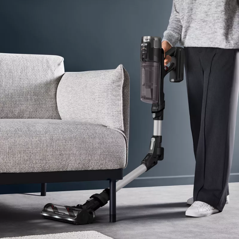Aspirador com bateria Rowenta X-Force Flex 13.60 RH9A36WV — 60 min de autonomia, 0,65 L sem saco, ciclónico, roxo