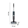 Rowenta X-Clean 7 GZ5735E0 aspirador vertical com bateria a seco e húmido sem saco 0,5 l preto, cromado