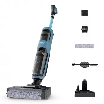 Rowenta X-Clean 2 GZ2271E0 aspirador vertical com bateria a húmido e a seco sem saco azul