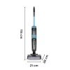 Rowenta X-Clean 2 GZ2271E0 aspirador vertical com bateria a húmido e a seco sem saco azul