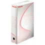 Esselte 128001 caixa de arquivo cartão vermelho, branco
