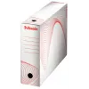 Esselte 128001 caixa de arquivo cartão vermelho, branco