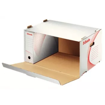 Caixa de arquivo Esselte FSC® frente aberta, branco, 540 mm, 258 mm, 360 mm, 810 g, 1 unid.