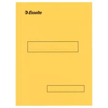 Dossiê de arquivo Esselte 721030 cartão amarelo A4
