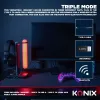 Konix PULSAR Headset com fios e sem fios arco de cabeça Gaming USB Type-C Bluetooth preto