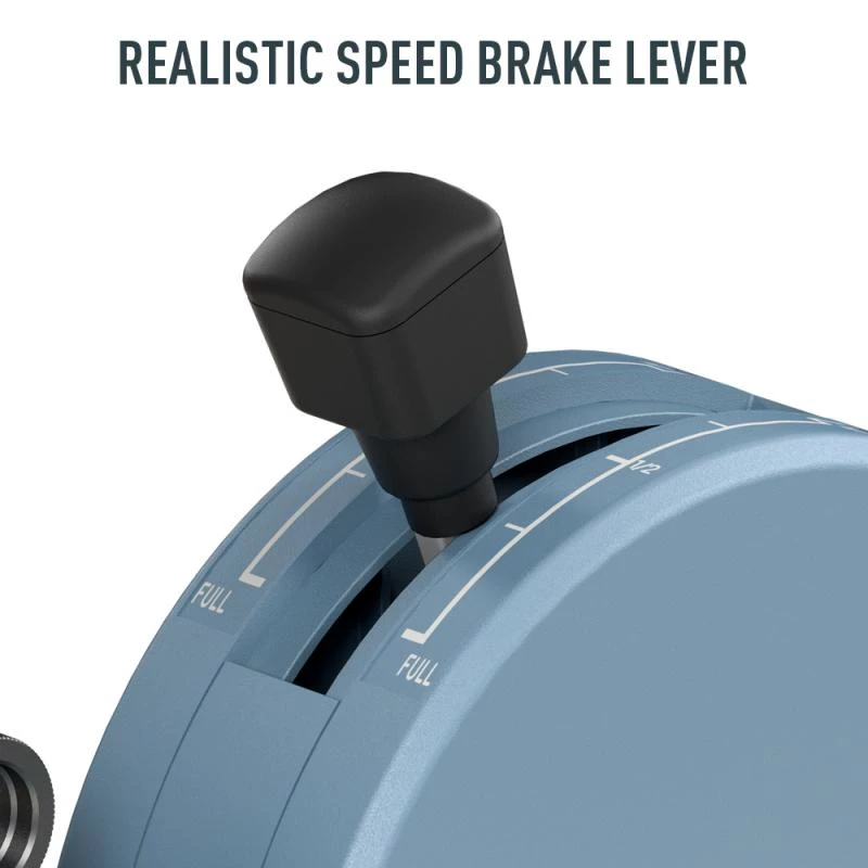 Thrustmaster TCA Quadrant Add-On Airbus Edition preto, azul simulador de voo PC