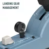 Thrustmaster TCA Quadrant Add-On Airbus Edition preto, azul simulador de voo PC