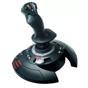 Thrustmaster T.Flight Stick X preto, vermelho, prateado USB joystick analógico PC, Playstation 3