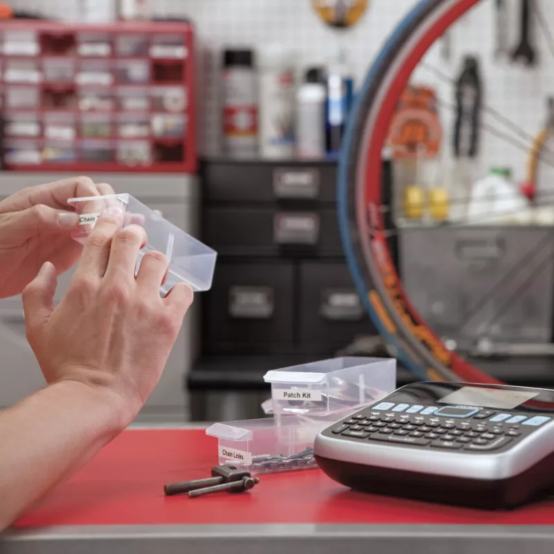 DYMO LabelManager Impressora de etiquetas de secretária | 360D Impressora de etiquetas portátil recarregávelFácil de utilizarTeclas inteligentes One-TouchTeclado QWERTZEcrã grande | Para organização em casa e no escritório