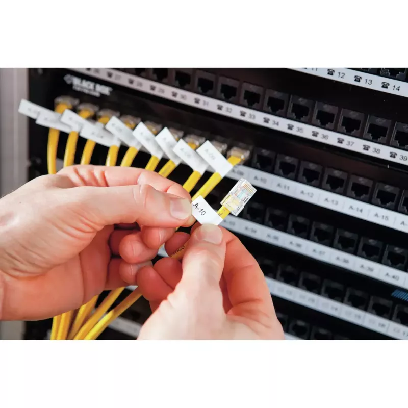 DYMO RHINO 4200 Impressora de etiquetas industrial | Teclado AZERTY e teclas de atalho que poupam tempo | Impressora de etiquetas robusta para estaleiros e tarefas de etiquetagem exigentes