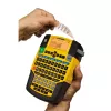DYMO RHINO 4200 Impressora de etiquetas industrial | Teclado AZERTY e teclas de atalho que poupam tempo | Impressora de etiquetas robusta para estaleiros e tarefas de etiquetagem exigentes