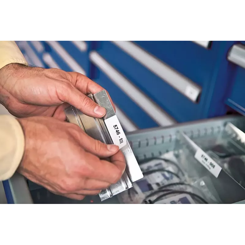Impressora de etiquetas Dymo Rhino 4200 Wireless QWERTY — transferência térmica, ecrã LED, bateria de iões de lítio, sem fios, 100 formatos de etiquetas
