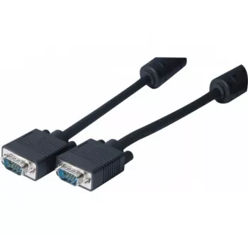 Hypertec 119690-HY Cabo VGA 1 m VGA (D-Sub) preto