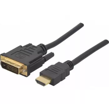 Adaptador de cabo de vídeo Hypertec 127971-HY 15 m HDMI Type-A (Standard) DVI-D preto