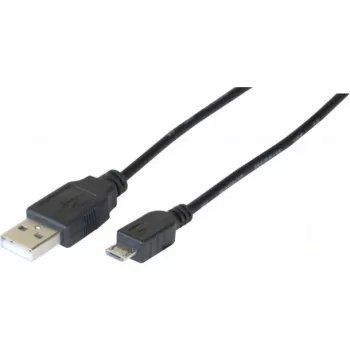Cabo USB Hypertec 149692-HY USB 2.0 2 m USB A Micro-USB B preto