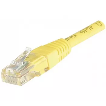 Cabo de rede Hypertec 245730-HY amarelo 3 m Cat6 U/UTP (UTP)