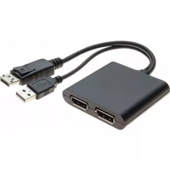 Splitter de vídeo Hypertec 250201-HY 2x DisplayPort 4K Ultra HD