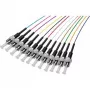 Hypertec 392256-HY Cabo InfiniBand/fibra ótica 2 m 12x ST pigtail multicolor